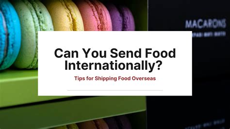 sending food overseas